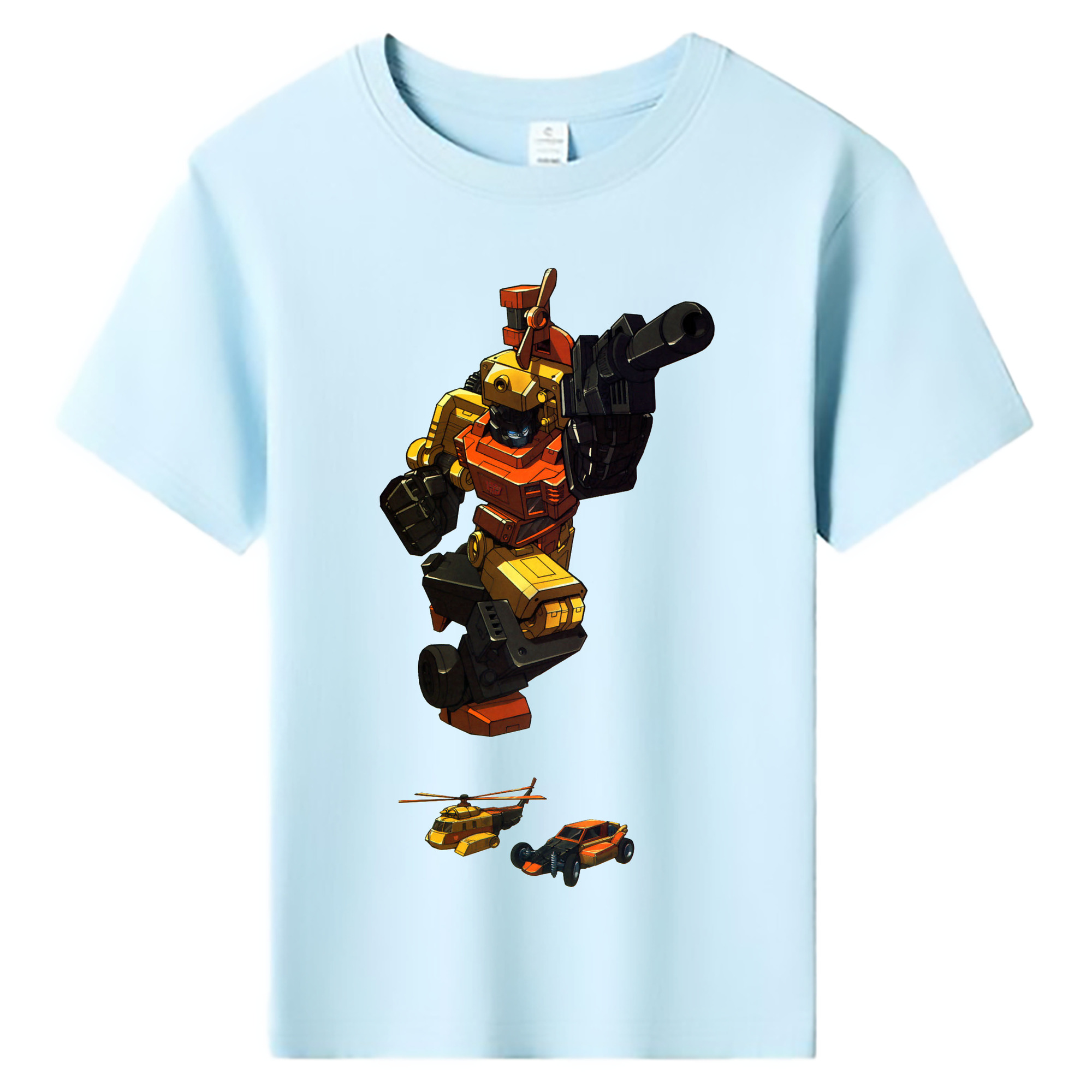 （画像用）  綿100％キッズTシャツ（フロントプリント）